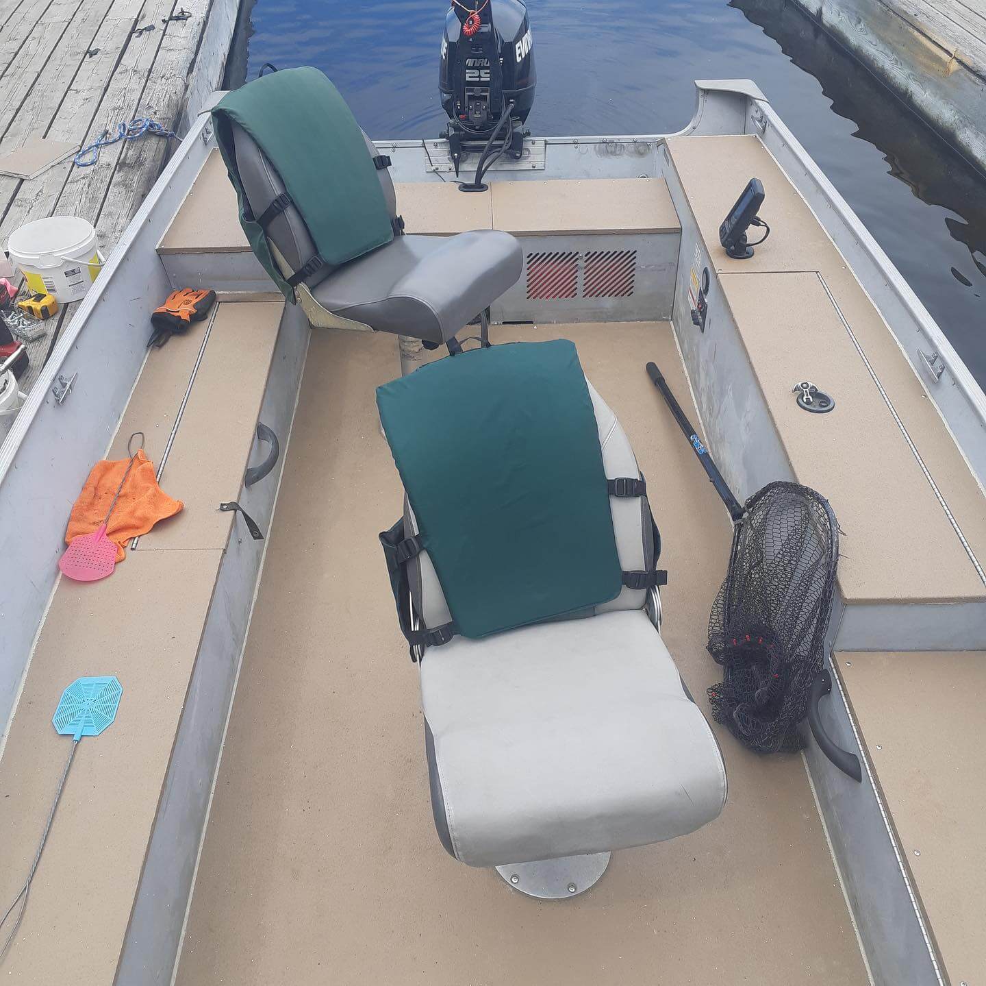  Inside of Lund Rebel Boats